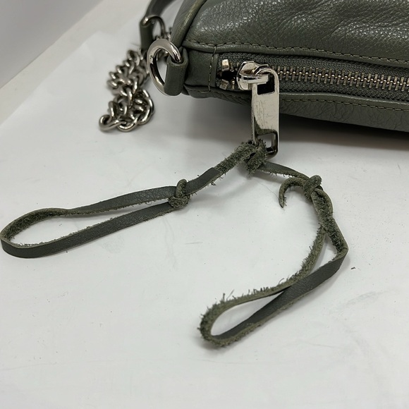 Rebecca Minkoff Original MAC Large Gray Leather Crossbody Bag - Picture 6 of 11